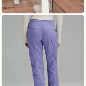 Lululemon Dance Studio purple MR pants